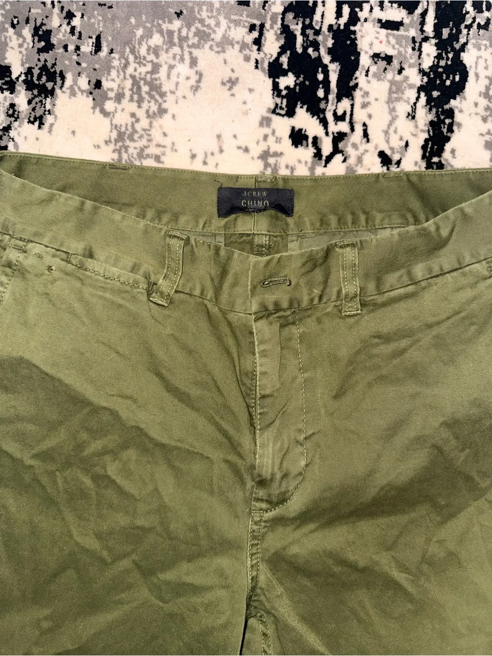J. Crew Women's Olive Green Chino Pants